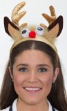 Reindeer headband with eyes