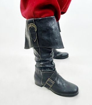Double Buckle Santa Boots