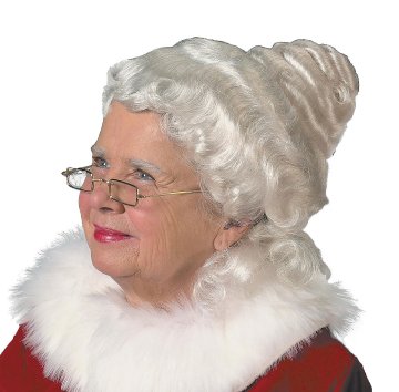 Mrs Claus wig