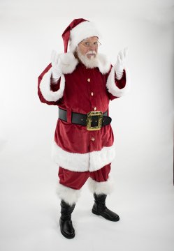 American made velvet Santa suit 