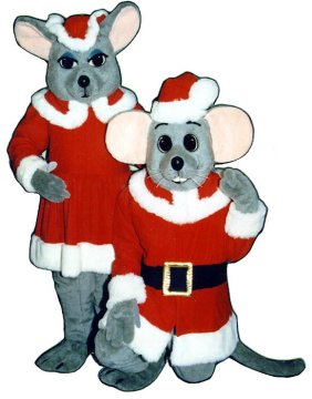 Christmas Mouse (On Right Side Of Picture)
