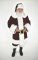 Planetsanta Traditional-Look Velvet Santa Suit