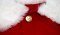Brass buttons Santa suit