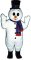 Deluxe Snowman Mascot Costume
