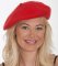 Red or Green Wool Beret
